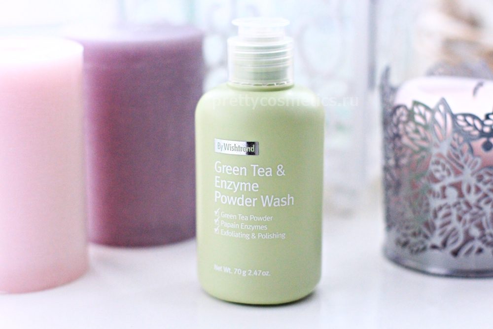 Энзимная пудра By Wishtrend Green Tea & Enzyme Powder Wash